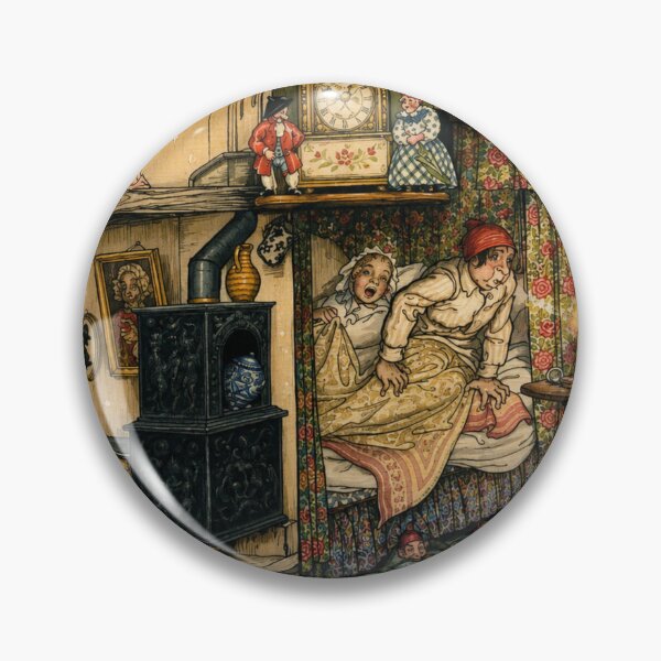 Item preview, Little Ida's Flowers by Arthur Rackham - Fairy Tale Art Nouveau Cottage Interior for Storybook Lovers designed and sold by RickE.