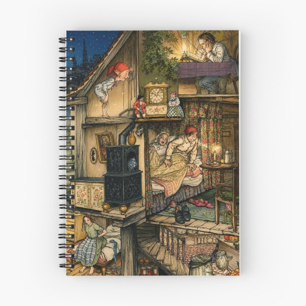 Item preview, Little Ida's Flowers by Arthur Rackham - Fairy Tale Art Nouveau Cottage Interior for Storybook Lovers designed and sold by RickE.