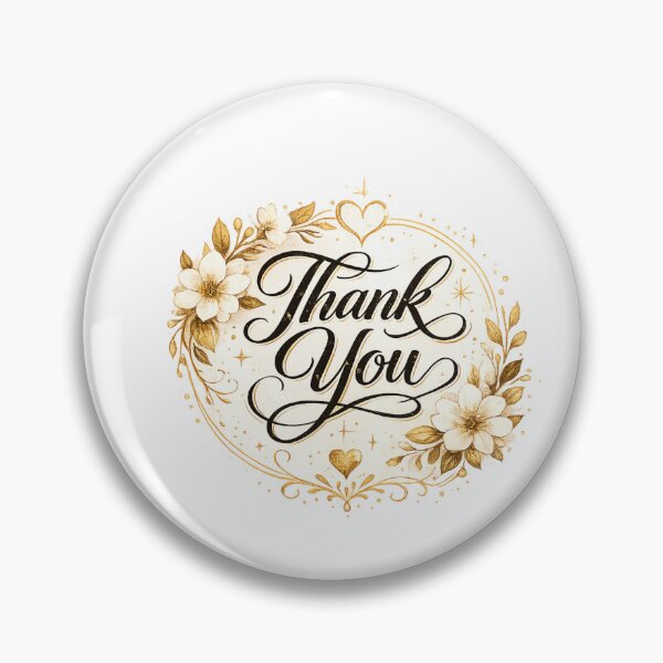 Artikelvorschau, Thank you entworfen und verkauft von DailyQuestPrint.