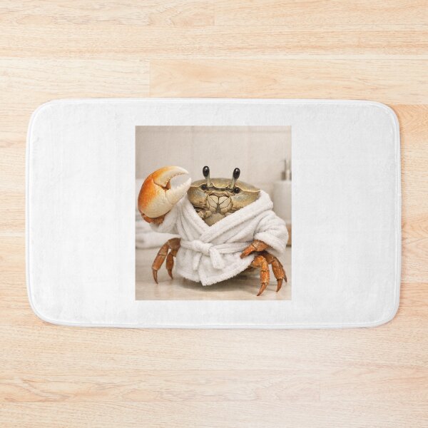 Item preview, Cozy Bathrobe Fiddler Crab designed and sold by Sillytoe.