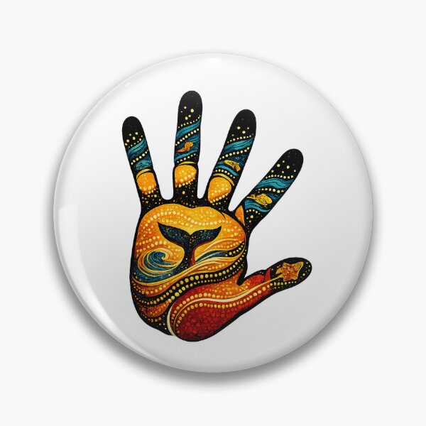 Item preview, Our Stories, Our Journey – Australian Handprint designed and sold by Indigenous-Aus.