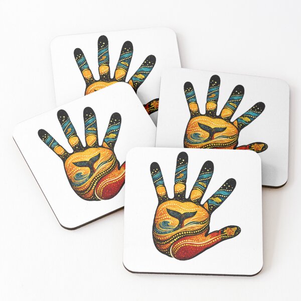 Item preview, Our Stories, Our Journey – Australian Handprint designed and sold by Indigenous-Aus.