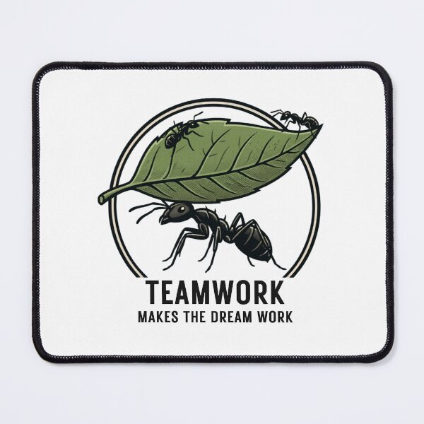 Item preview, Teamwork Makes the Dream Work Ant Illustration Logo designed and sold by ilhamharon530.