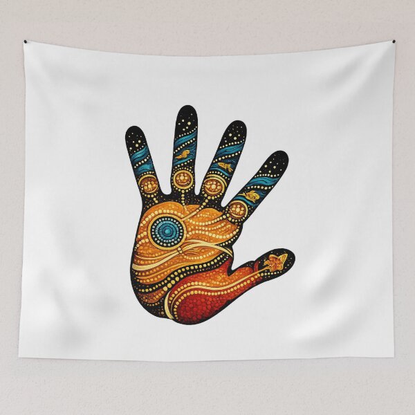 Item preview, Our Stories, Our Journey – Australian Handprint designed and sold by Indigenous-Aus.