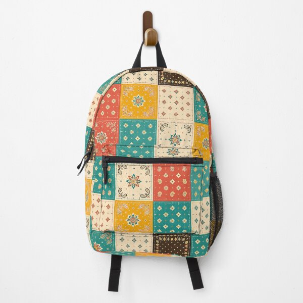 Item preview, Retro Bandana Patchwork Pattern designed and sold by lbl-shop.