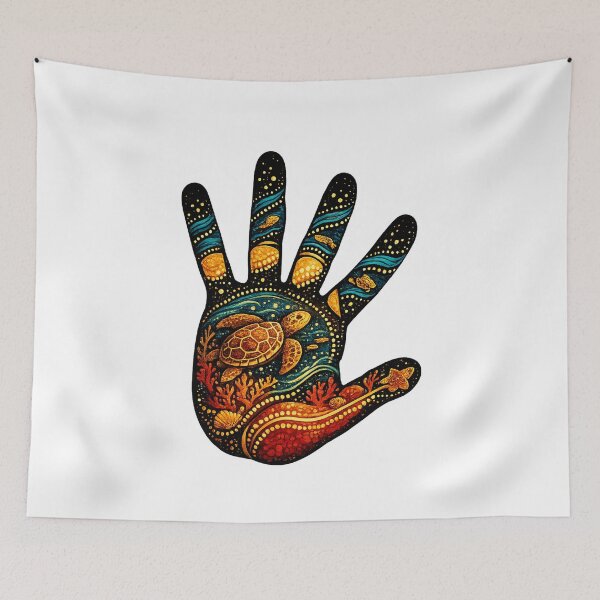 Item preview, Country and Water – Indigenous-Inspired Design designed and sold by Indigenous-Aus.