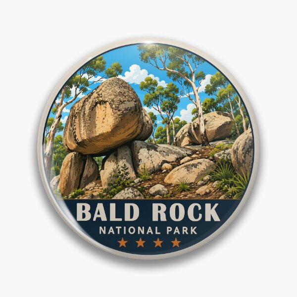 Item preview, Bald Rock National Park Australia Nature Hiking Adventure Travel Design designed and sold by Gideon Emmerich.
