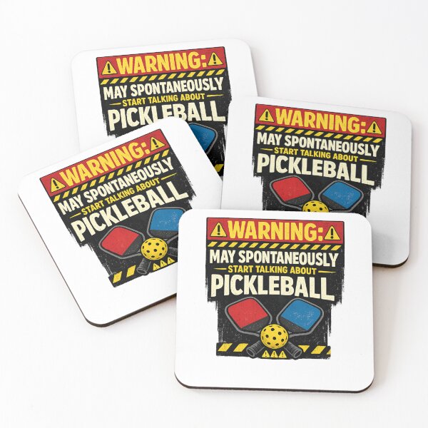 Item preview, Warning: Start Talking about Pickleball designed and sold by PapaAli.