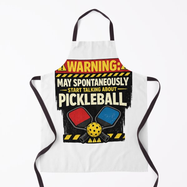 Item preview, Warning: Start Talking about Pickleball designed and sold by PapaAli.