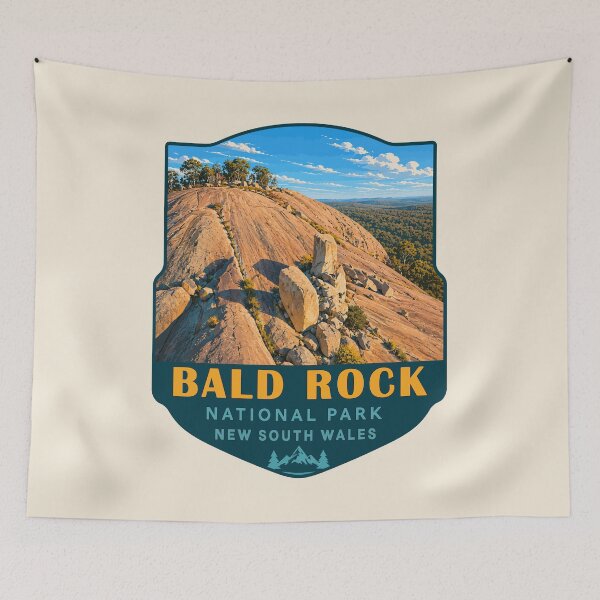 Item preview, Bald Rock National Park Australia Nature Hiking Adventure Travel Design designed and sold by Gideon Emmerich.