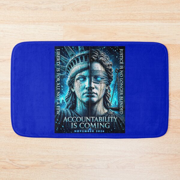 Item preview, ⭐ ACCOUNTABILITY IS COMING COLLECTION - NOVEMBER 2026 - LIBERTY & JUSTICE EDITION ⭐ designed and sold by WheelieGdArt.
