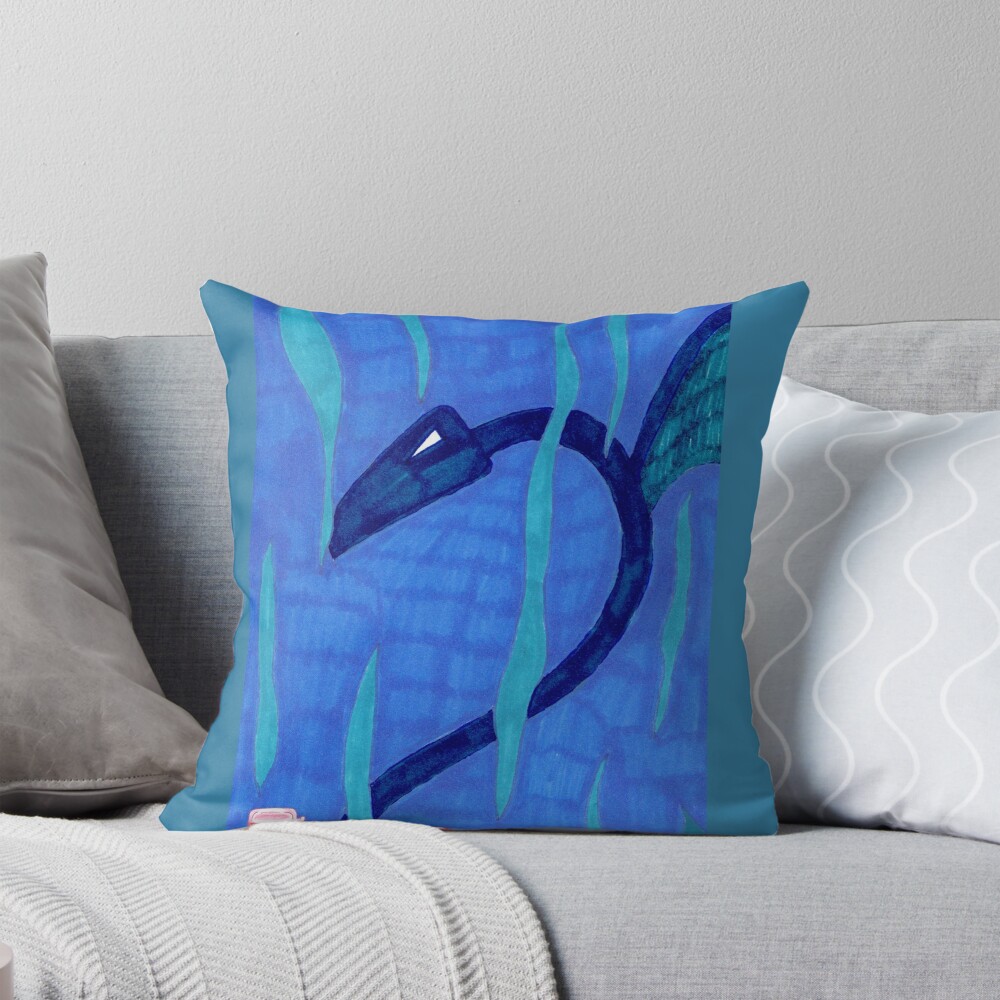 Item preview, Throw Pillow designed and sold by A-P-Ink.