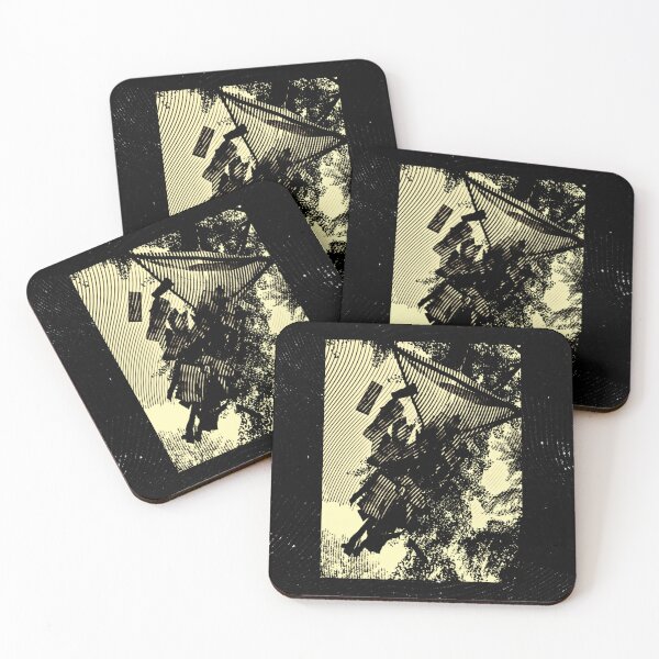 Item preview, Abstract Woodland Installation | Dark Nature Graphic Art designed and sold by Aroczan.