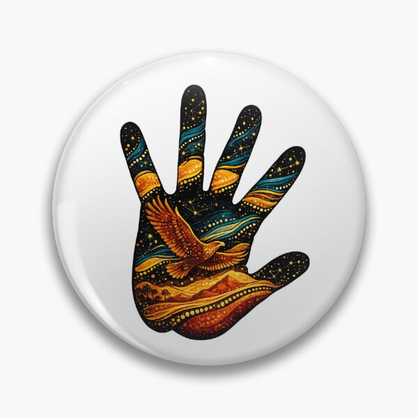 Item preview, Journey Through Country – Dot-Inspired Artwork designed and sold by Indigenous-Aus.