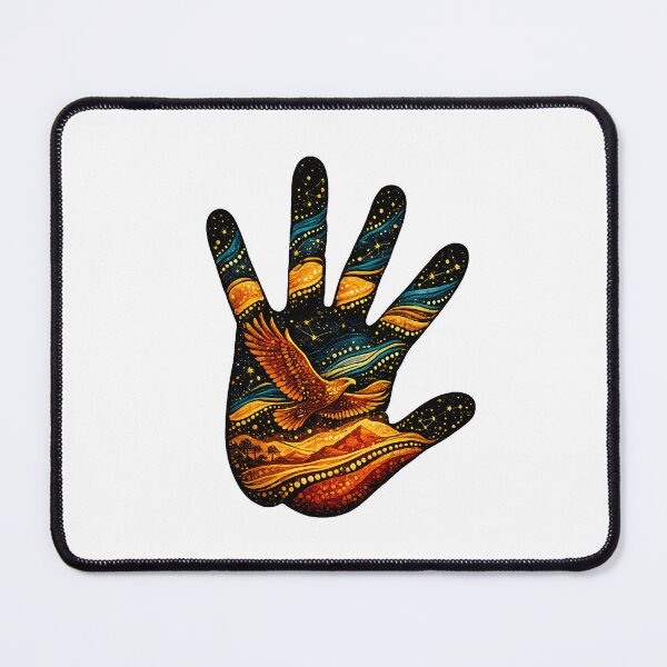Item preview, Journey Through Country – Dot-Inspired Artwork designed and sold by Indigenous-Aus.