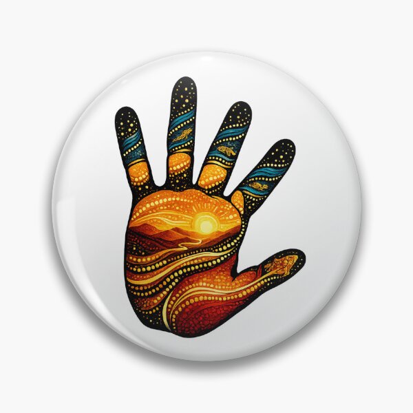 Item preview, Hands of Connection – Australian-Inspired Design designed and sold by Indigenous-Aus.