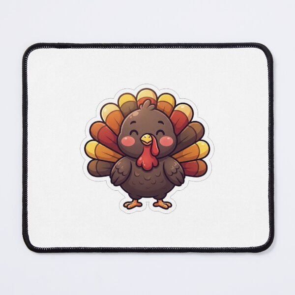 Item preview, Cute Little Turkey Bird Kawaii Animal designed and sold by Owcomm.