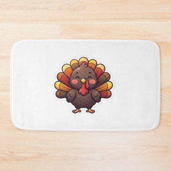 Item preview, Cute Little Turkey Bird Kawaii Animal designed and sold by Owcomm.