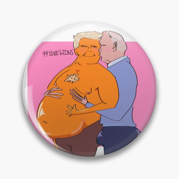 Item preview, Trump and biden deeply in love designed and sold by strvmpet.