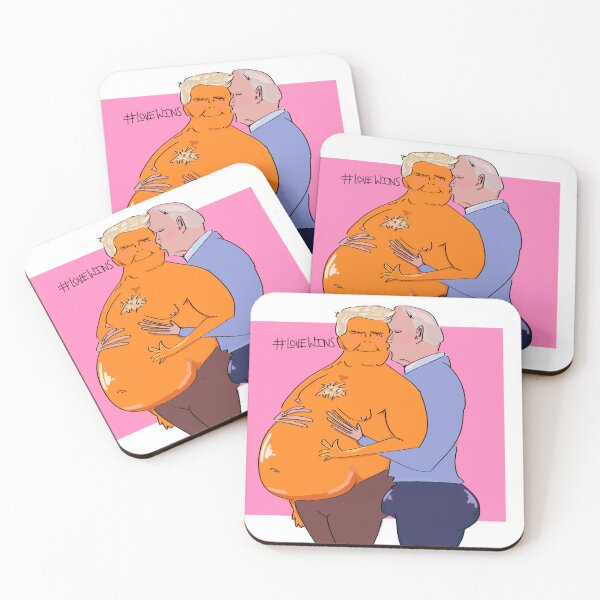 Item preview, Trump and biden deeply in love designed and sold by strvmpet.