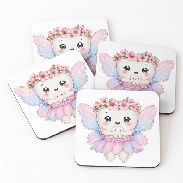 Item preview, Cute First Lost Tooth Fairy | Watercolor Fairy Tooth designed and sold by Mommy-Smile.