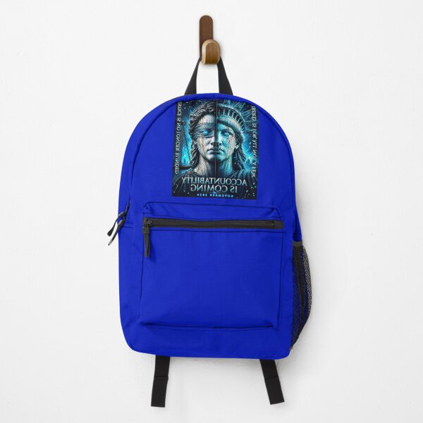 Item preview, ⭐ ACCOUNTABILITY IS COMING COLLECTION - NOVEMBER 2026 - LIBERTY & JUSTICE EDITION ⭐ - reversed (selfie / influencer ready) designed and sold by WheelieGdArt.
