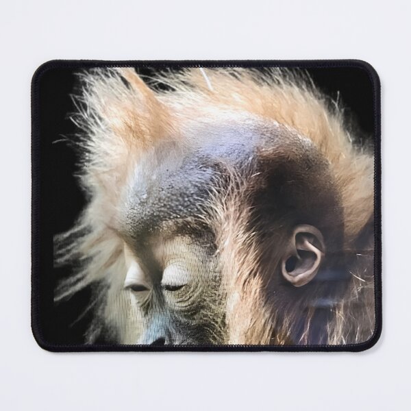 Item preview, Sleepy Orangutan Portrait designed and sold by SurrealSproutz.