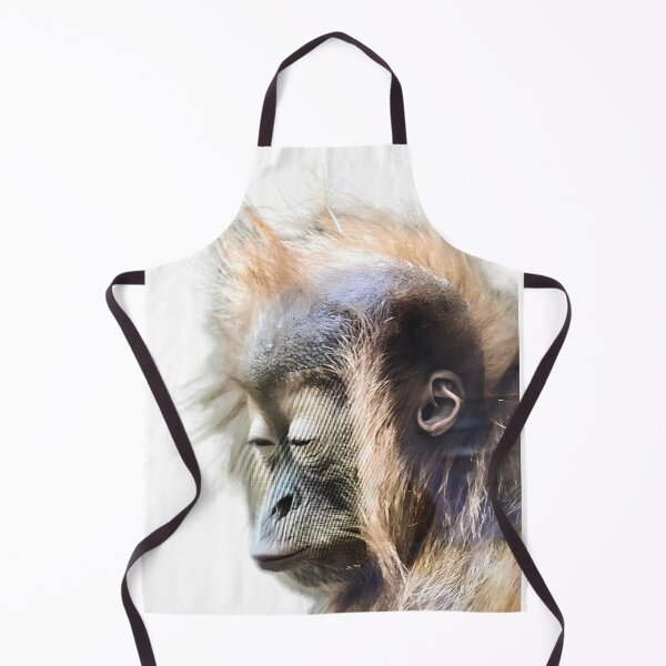 Item preview, Sleepy Orangutan Portrait designed and sold by SurrealSproutz.