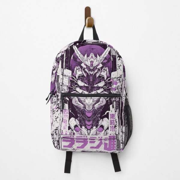 Item preview, Neo Mecha Guardian – Futuristic Cyber Robot | Purple Sci-Fi Armor Wall Art designed and sold by Dyan4.