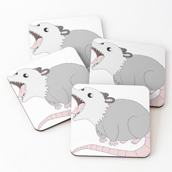 Aperçu de l'œuvre Opossum de Virginie qui crie créée et vendue par WilesNailsPower.