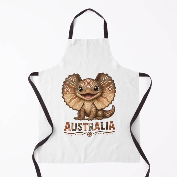 Item preview, Little Aussie Animals – Spirit of Country - Frilled Neck Lizard designed and sold by Indigenous-Aus.