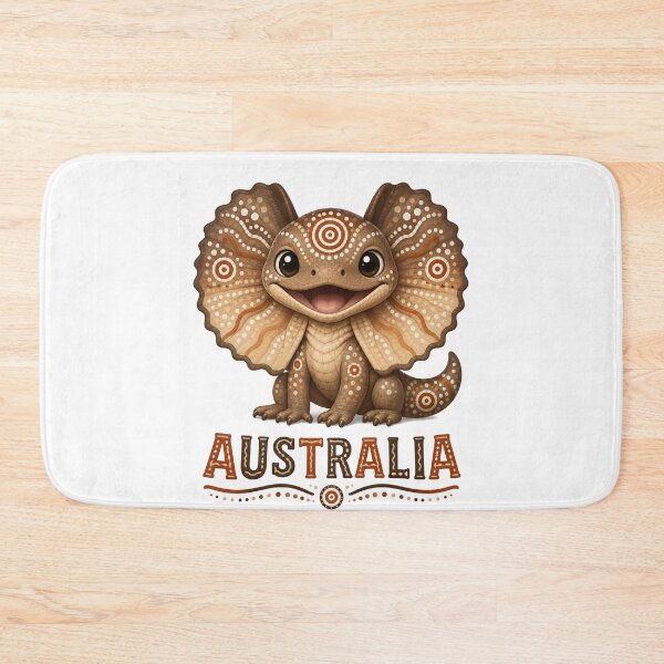 Item preview, Little Aussie Animals – Spirit of Country - Frilled Neck Lizard designed and sold by Indigenous-Aus.