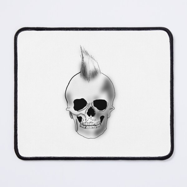 Item preview, Skull with mohawk designed and sold by porker224.