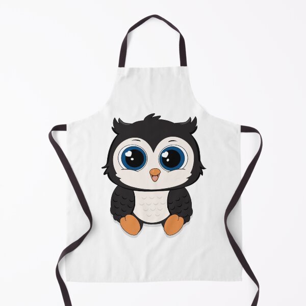Item preview, Adorable Cute Baby Owl Vector Illustration designed and sold by MascarenoM.