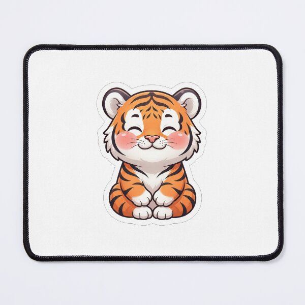 Item preview, Cute Little Tiger Kawaii Cartoon Animal designed and sold by Owcomm.