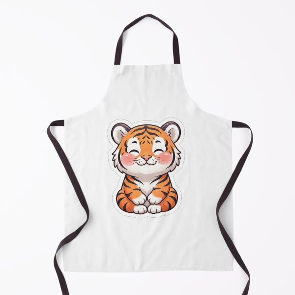 Item preview, Cute Little Tiger Kawaii Cartoon Animal designed and sold by Owcomm.