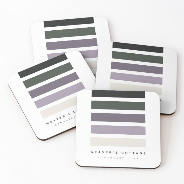 Item preview, ‘Weaver’s Cottage’ Romantasy Hue Palette designed and sold by The Colourful Game.