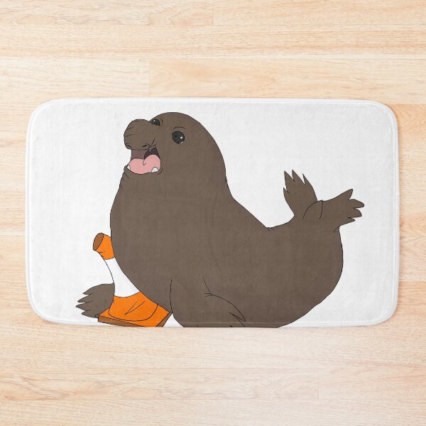 Item preview, Neil The Elephant Seal designed and sold by WilesNailsPower.