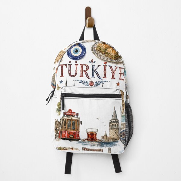 Item preview, Turkey Travel Landmarks Collage designed and sold by Nordova.