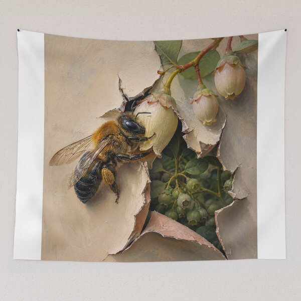 Item preview, Breaking Into Blueberry Bloom designed and sold by FieldFormStudio.