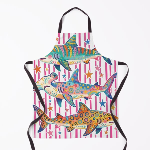 Item preview, Shark Shirt Aesthetic Tropical Ocean Graphic Tee Bright Marine Life Coastal designed and sold by yanderedev.