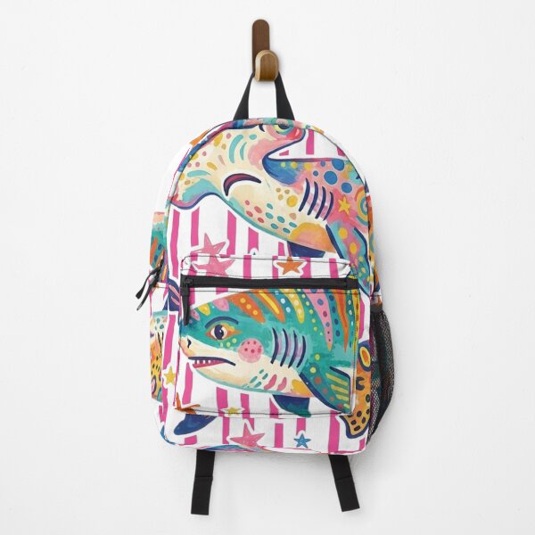 Item preview, Shark Shirt Aesthetic Tropical Ocean Graphic Tee Bright Marine Life Coastal designed and sold by yanderedev.