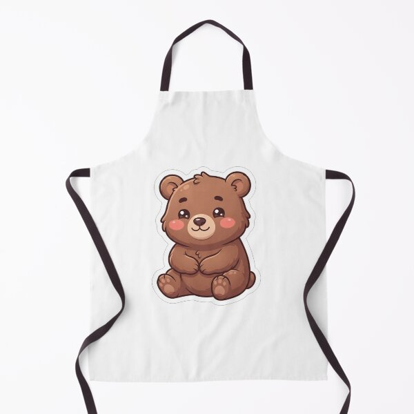 Item preview, Cute Little Brown Bear Cub Illustration designed and sold by Owcomm.