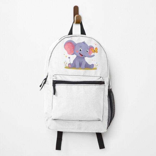 Item preview, Adorable Illustration of a Little Elephant and Butterfly designed and sold by Orayah-Kids.