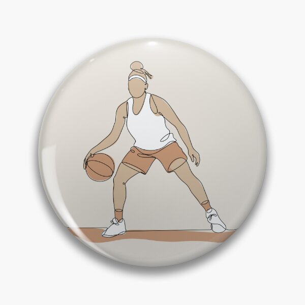 Item preview, One Line Basketball Drawing designed and sold by MaddiLoppnow.