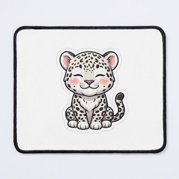 Item preview, Cute Little Snow Leopard Cub Cartoon designed and sold by Owcomm.
