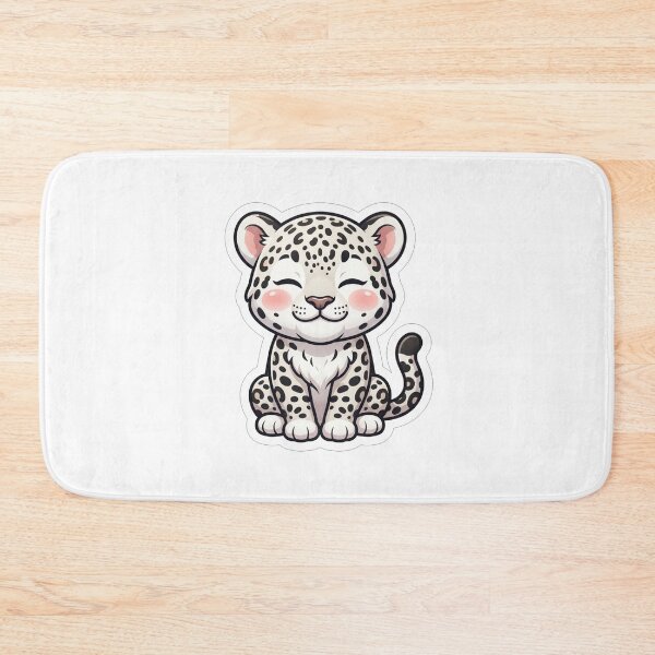 Item preview, Cute Little Snow Leopard Cub Cartoon designed and sold by Owcomm.