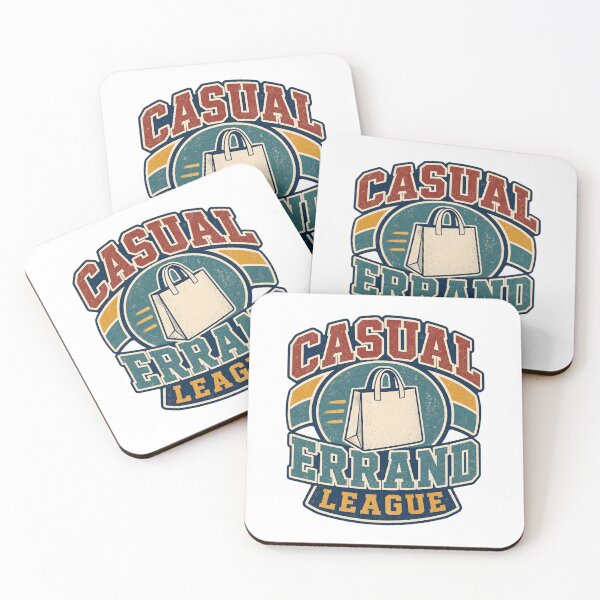 Item preview, Casual Errand League Badge designed and sold by aihrgdesign.