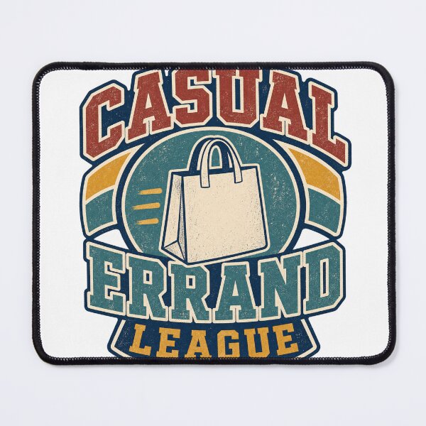 Item preview, Casual Errand League Badge designed and sold by aihrgdesign.