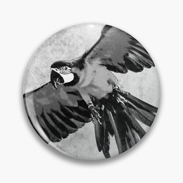Item preview, Macaw Parrot in Full Flight designed and sold by Ghoul Enterprises.
